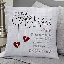 C&f home 12 x 16 love hearts valentine's day black & white check pillow. Custom Throw Pillow 18 You Re All I Need Valentine S Day Gifts