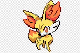 Pokemon are different from other creatures, in which many of them may spontaneously mutate and acquire new powers. Pokemon X And Y Pixel Art Fennekin Pixel Evolution Heart Chicken Pokemon Png Pngwing
