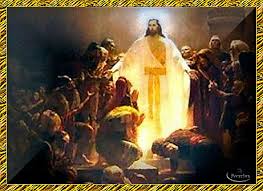 Resultado de imagen de DOMINGO SEGUNDO DE PASCUACICLO B JESUS MUESTRA MANOS Y COSTADO Y TOMAS NO CREE