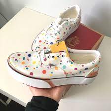 Maybe you'd decide to add multicolored flames or zebra print. Vans Era Stacked Uv Ink Floral In 2021 Swag Shoes Vans Shoes Women Vans Classic Black