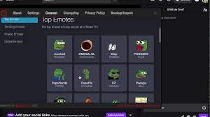 To simply try them out, add a custom widget, then open up the editor. How To Enable Bttv Emotes On Your Channel Old Youtube