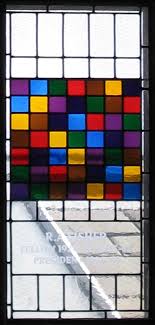 A medieval stained glass window is what you can see in most churches in england. Sir Ronald Fisher Window Wikipedia