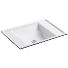 Under mounting, the bathroom sink creates a sleek look and allows for more space on your countertop. Rectangular Undermount Bathroom Sinks