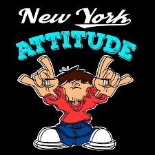 We take the all time best, and current hottest hip hop tracks, and choreograph yoga inspired moves to the beats. A Cool Attitude Tee For You Saying New York Attitude Tshirt Design America Hip Hop Swag Dope Mixed Media By Roland Andres