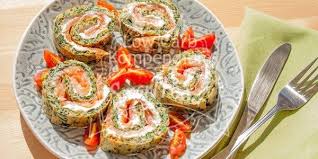 Spinat Lachs Rolle Low Carb Mit Frischkase Spinat Lachs Rolle Rezepte Spinat Lachs Rolle Low Carb