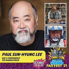 Kim's Convenience fans rejoice! Mr. Kim aka 'Appa' is headed to NFCC Fan  Fest '21! Paul Sun-Hyung Lee is also known as Captain Carson Teva in the  Mandalorian! He'll be appearing both