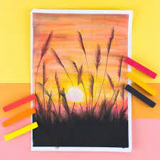 Art 101 Drawing Sketching And Doodling 111 Piece Wood Art Set Art Colorful Drawings Oil Pastel Drawings