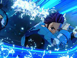 Demon Slayer Kimetsu No Yaiba Game Wallpaper Hd Games 4k Wallpaper Wallpapers Den Slayer Slayer Anime Anime Demon