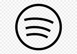 Spotify Icon Spotify Icon Black And White Free Transparent Png Clipart Images Download