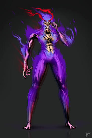 Joonatan Vahar - Demonic Villain Character Concept Art