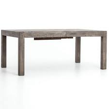 Reclaimed wood table made from old growth pine. Parsons Reclaimed Wood Dining Room Table 71 Grey Zin Home