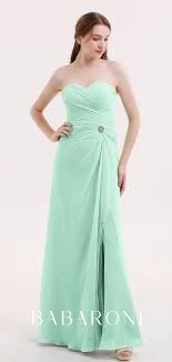 Babaroni Verna Bridesmaid Dresses Long Chiffon Bridesmaid Dresses Strapless Strapless Bridesmaid Dress Long