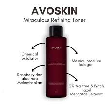 Bisa klik disini untuk membaca review tentang miraculous refining serum. Avoskin Miraculous Refining Toner 100ml Shopee Indonesia