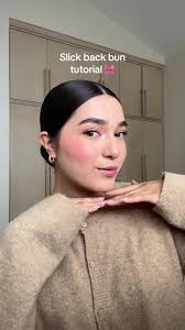 Mi peinado favorito 💗 #hairtok #hairstyle #hairtutorial  #slickbackbuntutorial #hairhowtostyles #slickbuntutorial