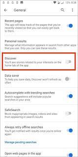 How To Turn Off Google Discover On Android And Iphone