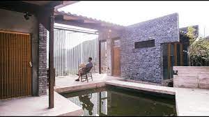 他租下長城邊的破舊農房 為爸媽改造成世外桃源 architecture house design