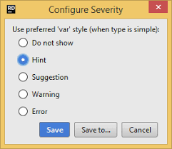 How long does it take to move in after a section 8 was? Configure Code Inspection Settings Jetbrains Rider