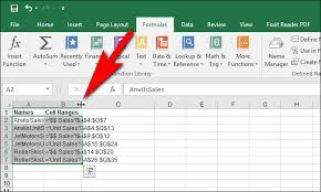 How To See All Of The Named Cell Ranges In An Excel Workbook Workbook Excel Job Board
