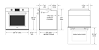 Wall Oven Built In Oven Cabinet Dimensions