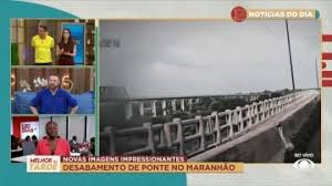 Ponte Juscelino Kubitschek desaba no Maranhão