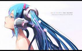 Check spelling or type a new query. Hd Wallpaper Headphones Vocaloid Hatsune Miku Long Hair Blue Hair Headphones Girl Twintails Profile Anime Girls People Long Hair Hd Art Wallpaper Flare
