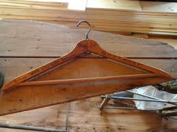 Vintage 1940s to 1950s Buddy Lee Wood Hanger 568 Fulton St. Brooklyn N.Y.  Wooden Worn Clothiers "where Style Begins" Haberdashers Display