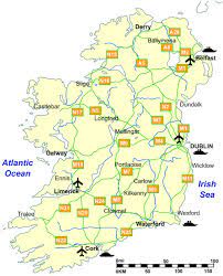 Take into account that this print articles will probably be printed out in paper or solid cover. Road Map Of Ireland Irishtourist Com