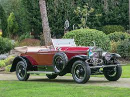 1927 Rolls Royce Phantom I Derby Speedster In The Style Of Brewster Amelia Island Originally Owned By Actor Le Rolls Royce Phantom Rolls Royce Rolls Royce Cars