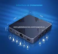 ‪سعر المصنع 2025 Allwinner H618 OEM/ODM Android 12 TV Box مع WiFi 6 AV1 AX  2.4G/5G BT5.0 لمشغل الاتصالات‬‏