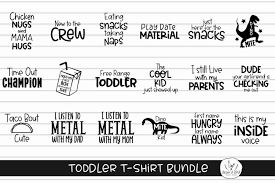 Download Toddler T Shirt Svg Bundle 1159667 Cut Files Design Bundles