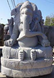 Stone garden statues are classic feature of the typical british garden. Sold Large Garden Stone Ganesha Sculpture 83 77ls107 Hindu Gods Buddha Statues