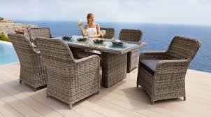 Küchenmöbel, preise, küchenfronten und küchenbilder. Gartenmobelset Korsika 13 Tlg 6 Sessel Tisch 200x100 Cm Polyrattan Natur Online Kaufen Otto