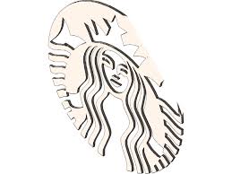 Is a logo still effective if: Starbucks Logo 3d Cad Model Library Grabcad