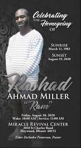 Rashad Miller Obituary
