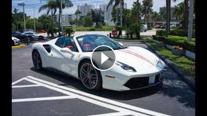 All the cars in the range and the great historic cars, the official ferrari dealers, the online store and the sports activities of a brand that has distinguished italian excellence around the world since 1947 Ferrari 488 Spider One Of A Kind Interior Exterior Start Up And Drive At Prestige Imports Miami