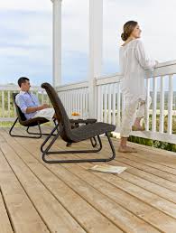 Maybe you would like to learn more about one of these? Keter Rio Resin 3 Piece Conversation Set All Weather Plastic Patio Lounge Furniture Brown Rattan Walmart Com Walmart Com