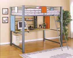 Find great deals on ebay for metal loft bed. Full Size Loft Bed With Desk Best Room Design What Is The Best From Metal Loft Bed With Desk