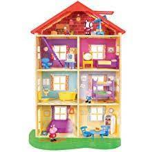 Different playhouse rooms, toy cars, playground toys set to complete a full peppa pig playhouse. Peppa Pig S Deluxe House Playset Buy Online At Best Price In Uae Amazon Ae
