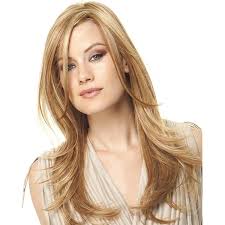 Amazon.com : Envy Wigs Danielle (Human/Synthetic blend), Color Chosen:  Medium Blonde : Beauty & Personal Care