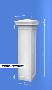 Zaunpfeiler Torpfeiler Zaunsaulen Aus Beton Pfeiler Pfeileraufsatz Zaun Dekorationen Fechten Zaun