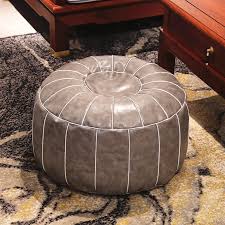 First and foremost, an ottoman or hassock can truly liven up your room. Decorative Moroccan Pu Leather Pouf Craft Hassock Ottoman Footstool Round Large 55 55 30cm Unstuffed Cushion Pillow Cushion Aliexpress