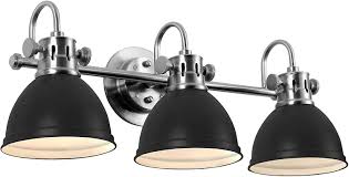 Browse farmhouse bathroom lights and farmhouse vanity light fixtures from shades of light! Black Bathroom Light Fixtures Black Vanity Light Farmhouse Bathroom Light Fixtures Bathroom Lighting Fixtures Over Mirror 3 Light Bathroom Vanity Light Fixtures The Yodeling Goat Amazon Com