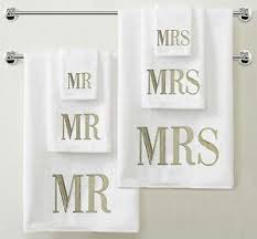 Free returns & express shipping. Luxury 100 Cotton Mr Mrs Monogrammed Bath Towel 6 Piece Gift Bale Set Ebay