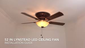 About hampton bay ceiling fan company. Harbor Breeze Lynstead Led Ceiling Fan Installation Guide Youtube