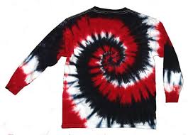 Black And White Tie Dye T Shirt Red Black And White Tie Dye Shirt Valentine S Day Etsy Tie Dye Dye Shirt Tie Dye White Shirt