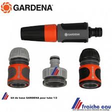 Ensemble Pour Demarrer Le Systeme D Arrosage Gardena Classic Sb Avec Lance Et Raccords Pour Tube 1 2 Tuyau 13 Mm Interieur