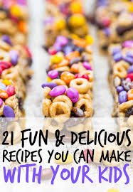 21 Fun And Delicious Recipes You Can Make With Your Kids Fun Kids Food Kids Meals Kid Friendly Meals