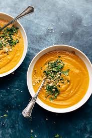 Red lentil and carrot soup with coconut for the crock pot. Spicy Instant Pot Carrot Soup Recipe Pinch Of Yum