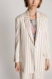 Jacob Striped Polyester-Blended Blazer