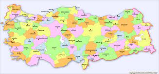Tüm şehir, köyleri ve mahalleleri detaylı mevcut: Turkiye Haritasi Siyasi Sehir Isimleri Listesi Ile Birlikte Renkli Turkiye Nin Illeri Haritasi